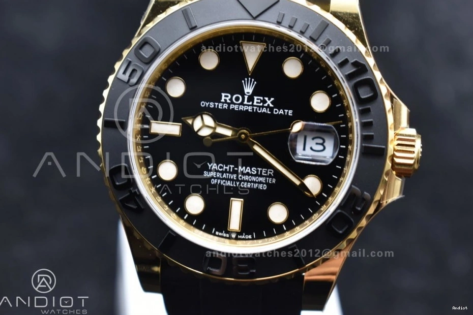 on 1:1 ARF VR3235 Strap Yacht-Master (Gain Oysterflex Weight) 226658 Best Edition 0310